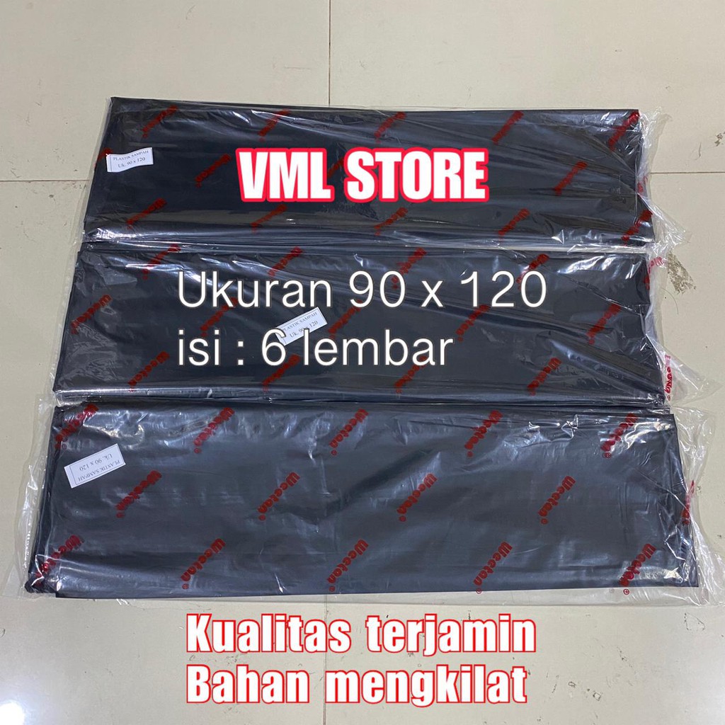 Jual Trash Bag 90x120 / Kantong Plastik Sampah Ukuran 90 x 120 Polybag Shopee Indonesia