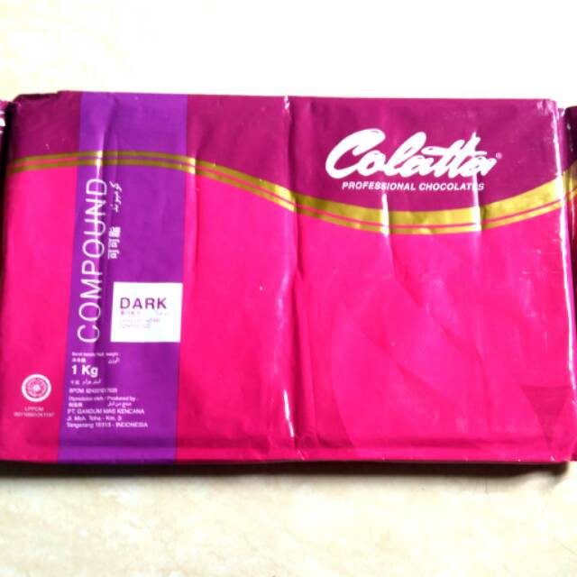 Jual Coklat Colatta Dark 1Kg (Repack) | Shopee Indonesia