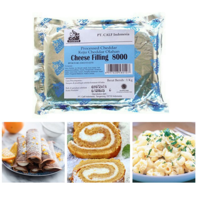 [250 gr] Calf Cheese Filling 8000 / Filling Keju untuk isian kue, roti