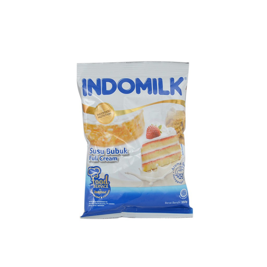 Susu Bubuk Full Cream Indomilk 250gr Shopee Indonesia