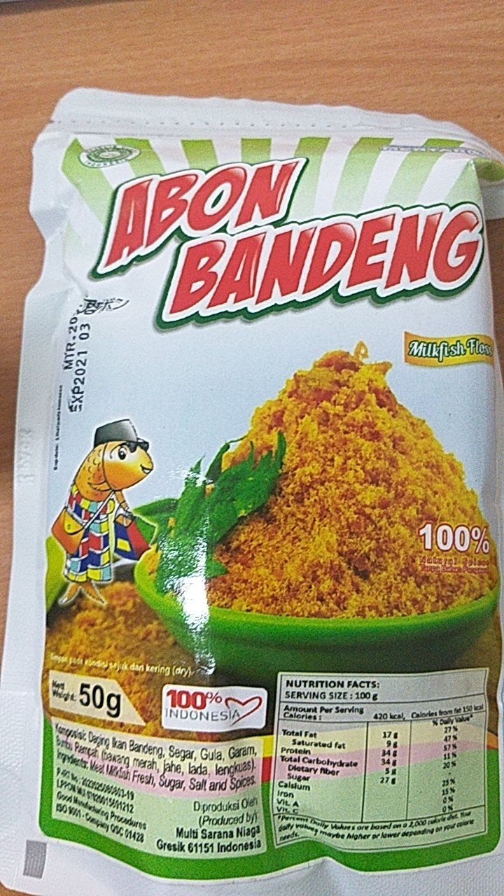 Abon ikan bandeng Shopee Indonesia
