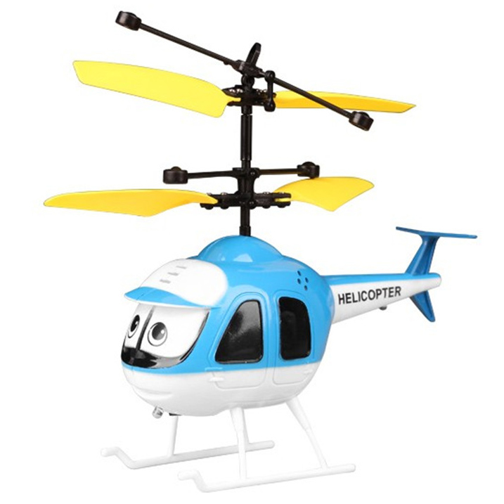 Jual Mainan Helikopter Anak - Anak Dengan Kontrol Sensor - Biru | Shopee Indonesia