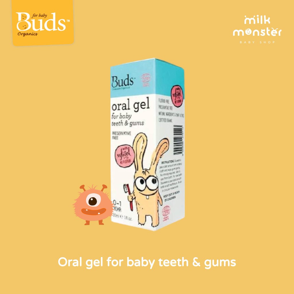 Jual BUDS Oral Gel for Baby Teeth and Gums ToothpastePasta Gigi Anak