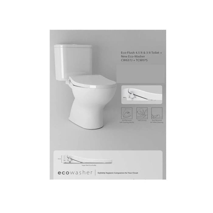 CLOSET KLOSET DUDUK TOTO CW637J ECOWASHER Shopee Indonesia