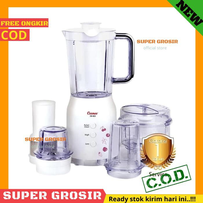 COSMOS Blender Plastik Blenz 1.2 Liter Blender Murah