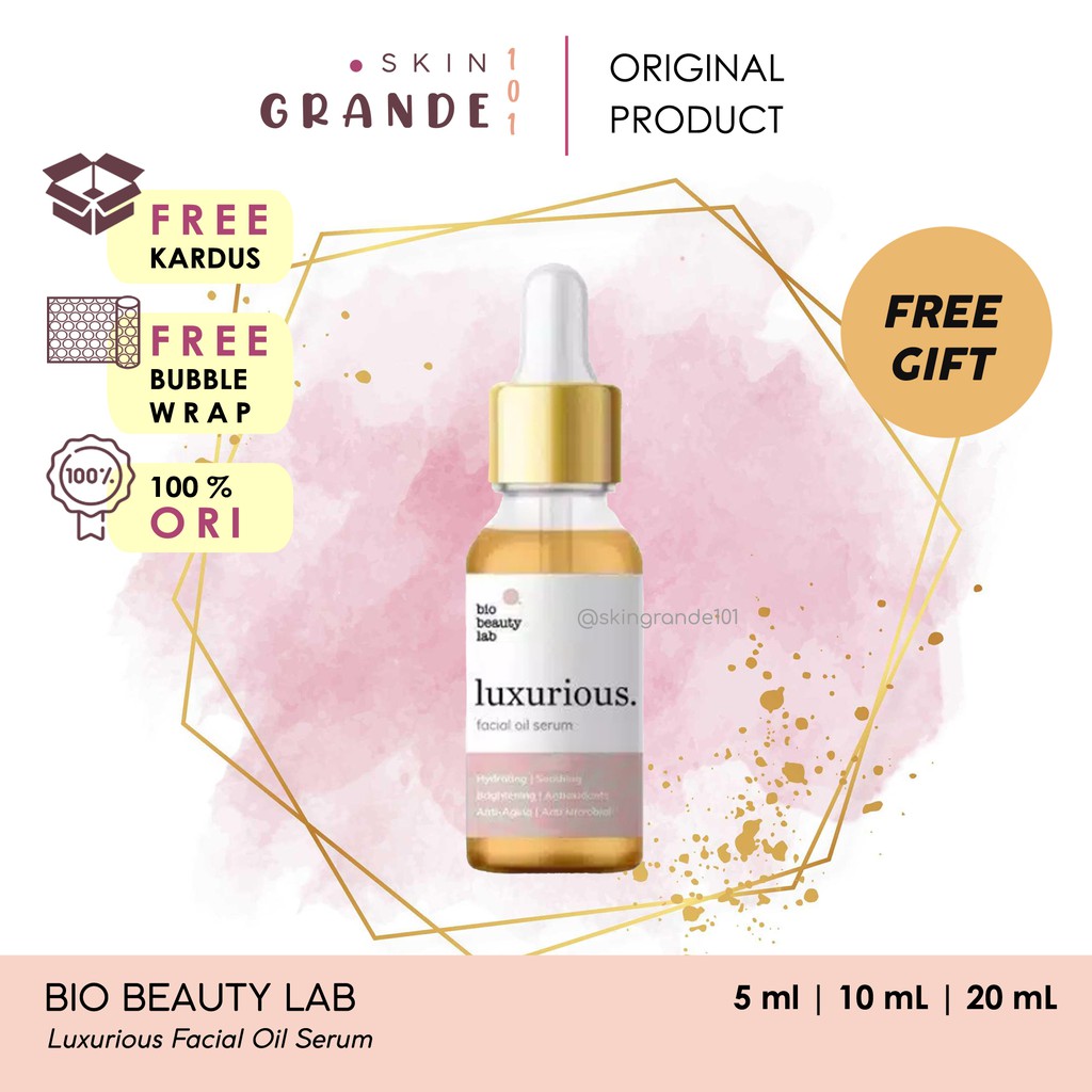 [PROMO] BIO BEAUTY LAB Luxurious Facial Oil Serum Shopee Indonesia