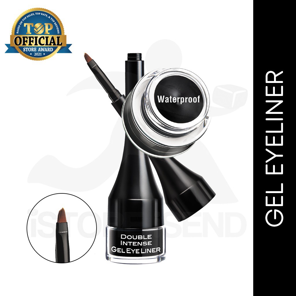 SILKYGIRL Double Intense Gel Eyeliner 01 Black Shopee Indonesia