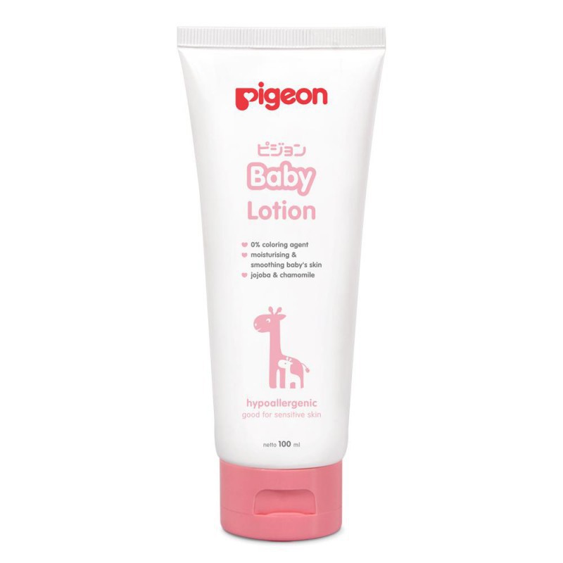 Jual PIGEON Baby Lotion with Jojoba & Chammomile 100ml 100 ml Shopee