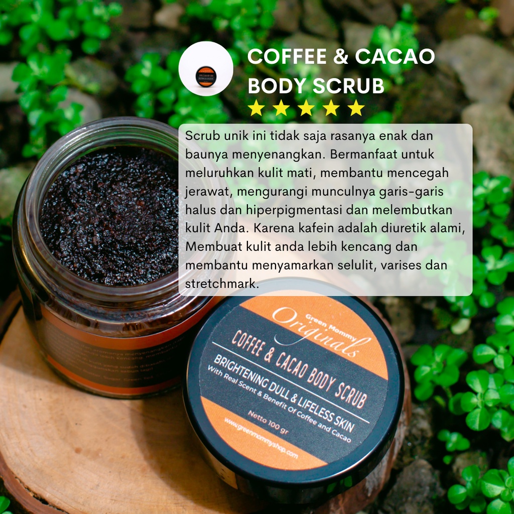 Jual tiff body scrub in butter original coffee Harga Terbaik & Termurah
