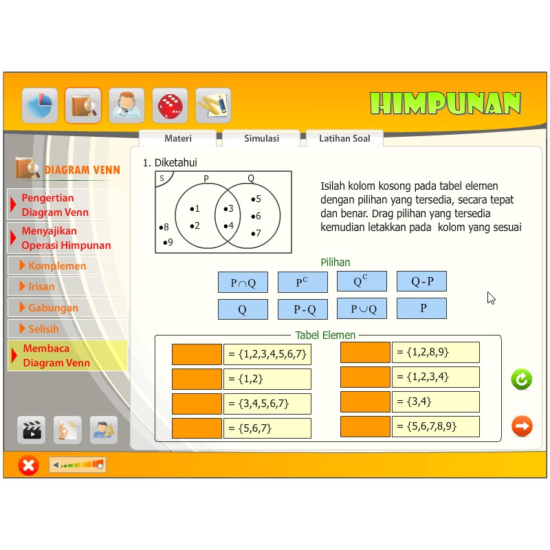 Diagram Venn Irisan Dan Gabungan Diagram Media