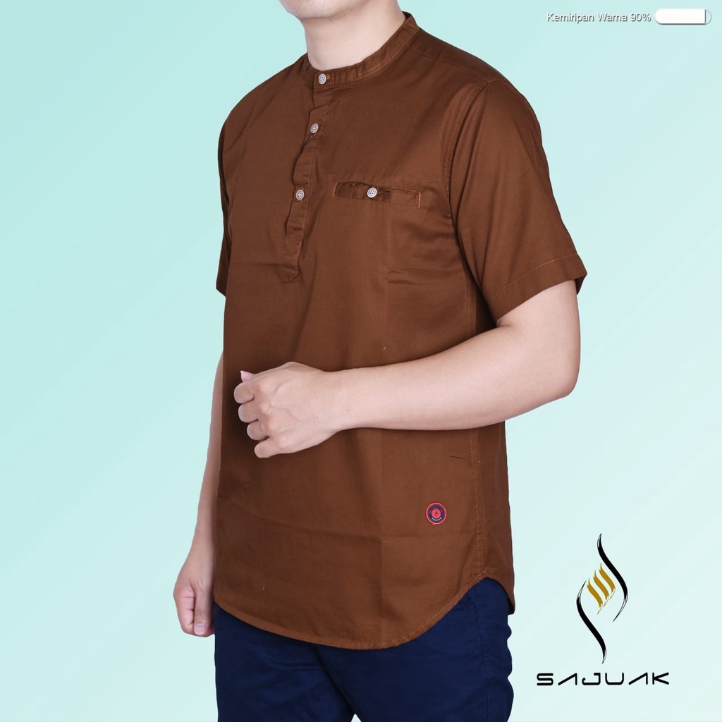 Jual KOKO SAJUAK KATUN TWILL LENGAN PENDEK/ ORIGINAL SAJUAK/ KOKO