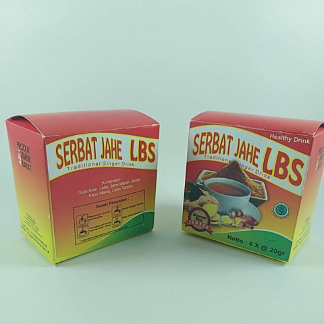 Serbat jahe LBS Shopee Indonesia