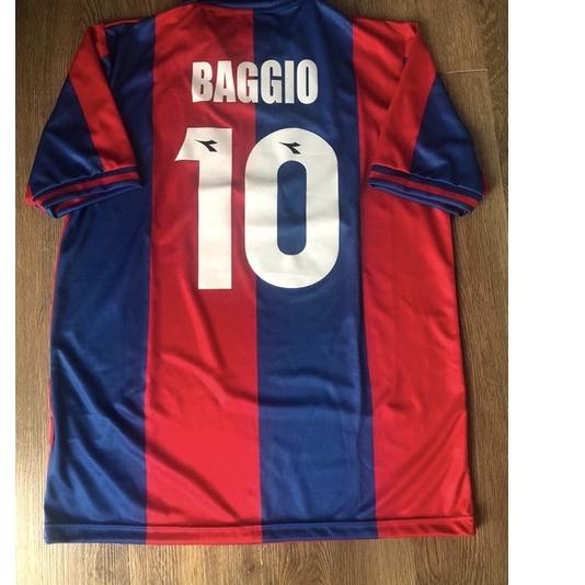 Jual Jersey Retro Bologna 98 Roberto Baggio Shopee Indonesia
