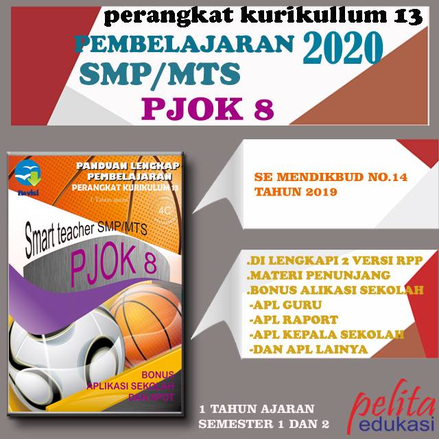 Rpp 1 Lembar Pjok Smp Kelas 8 Kanal Jabar