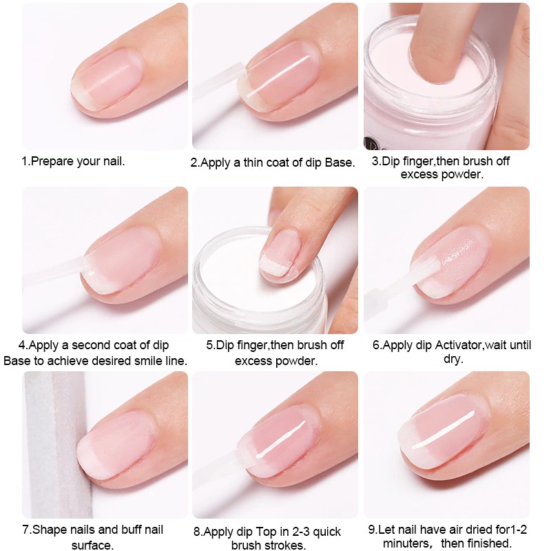 Kiss Nail Gel And Activator different nail designs