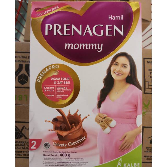 Jual Susu Ibu Hamil Prenagen Mommy Rasa Velvety Chocolate / Coklat Isi 400G | Shopee Indonesia