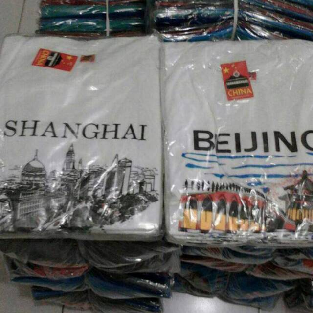 Kaos oleh2 china Shopee Indonesia