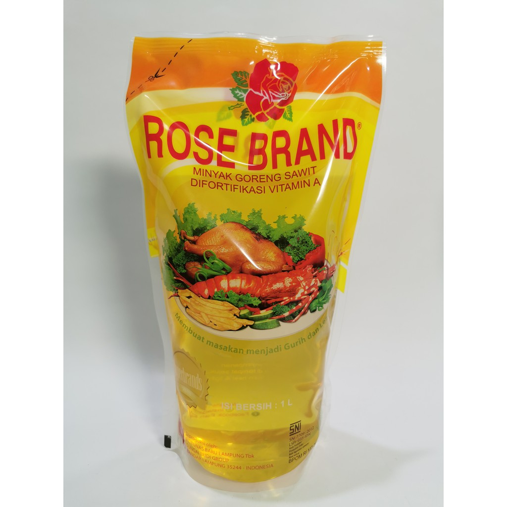 Minyak Goreng Rose Brand Pouch 1 Liter Shopee Indonesia