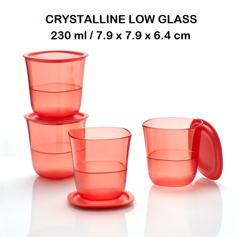 Jual Crystalline glass set 4pc atau ecer 1pc Shopee Indonesia
