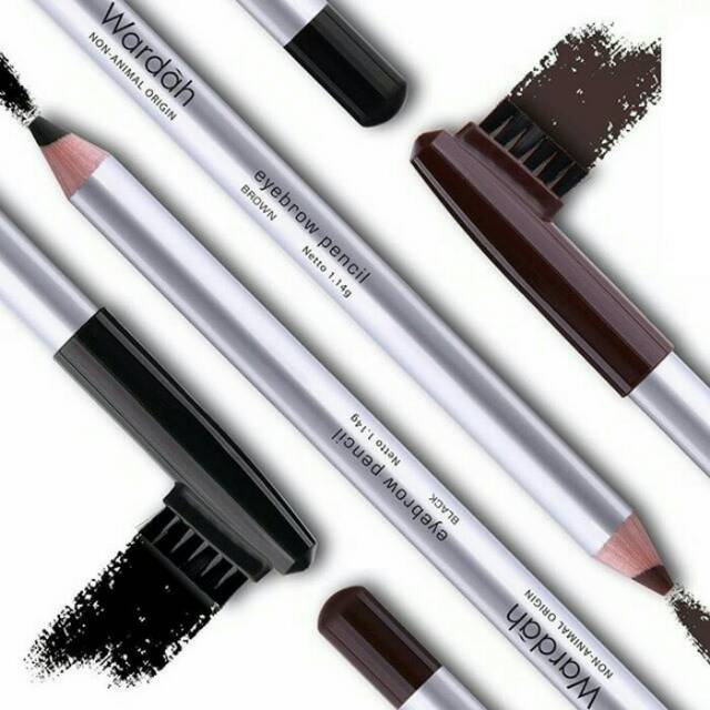 Jual Wardah Pensil Alis Coklat Atau Hitam | Shopee Indonesia