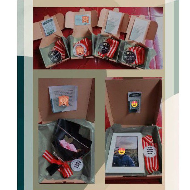 Hampers Gift Box / Medali Custom Shopee Indonesia