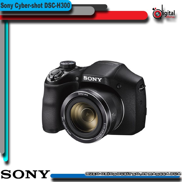 Jual Sony Cyber-Shot Dsc-H300 Digital Camera / Sony H300 | Shopee Indonesia