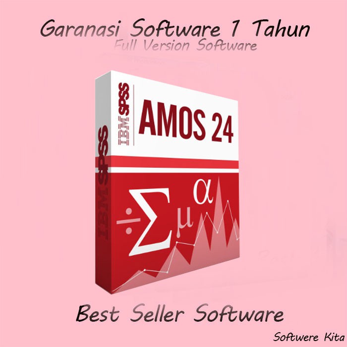 Software Statistik IBM AMOS 24 Full Version Shopee Indonesia