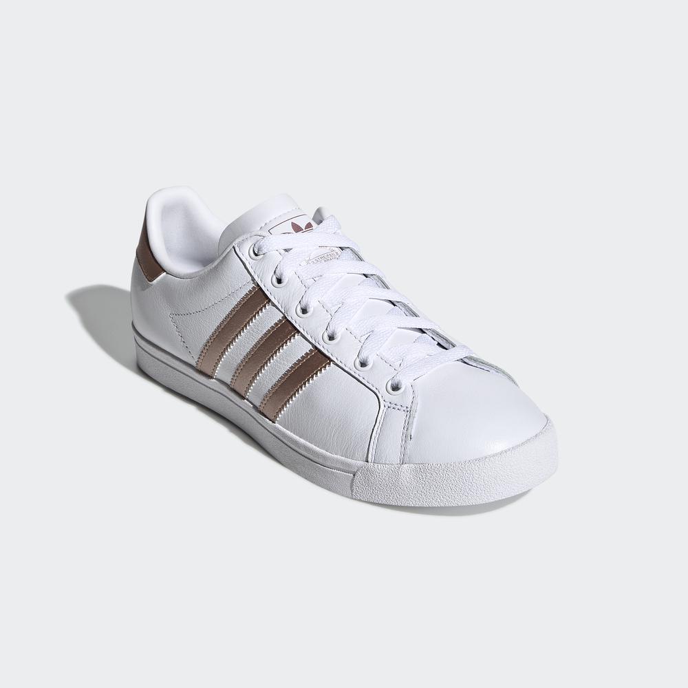 Jual Adidas Originals Coast Star Shoes Wanita Putih Sneaker Ee6201 | Shopee Indonesia