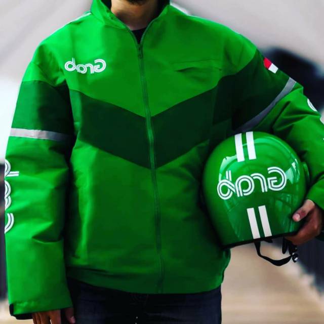 Jaket Grabbike Shopee Ojek Online Grab