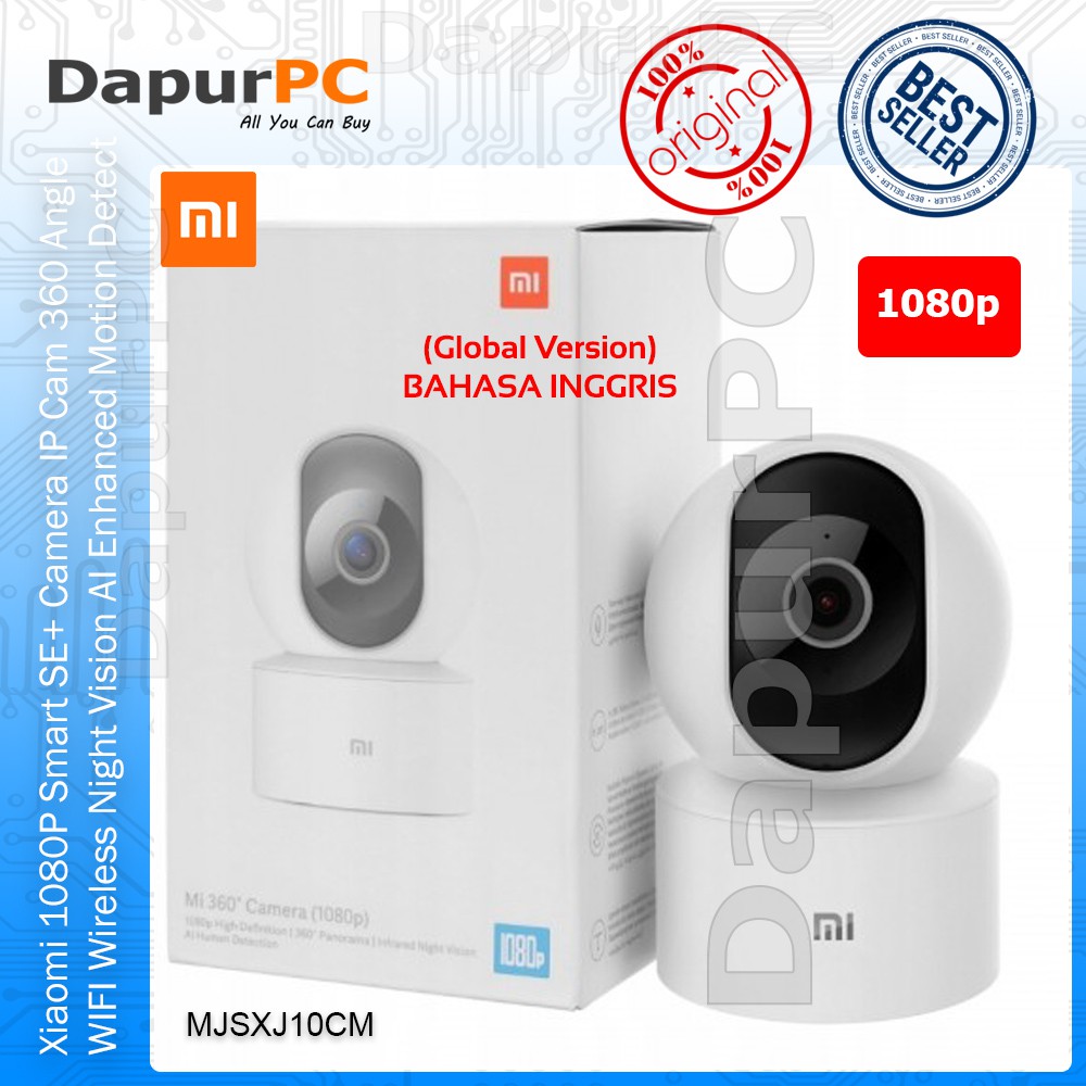 Jual Xiaomi CCTV MJSXJ10CM 360 Angle IP Cam Home WiFi Security Camera