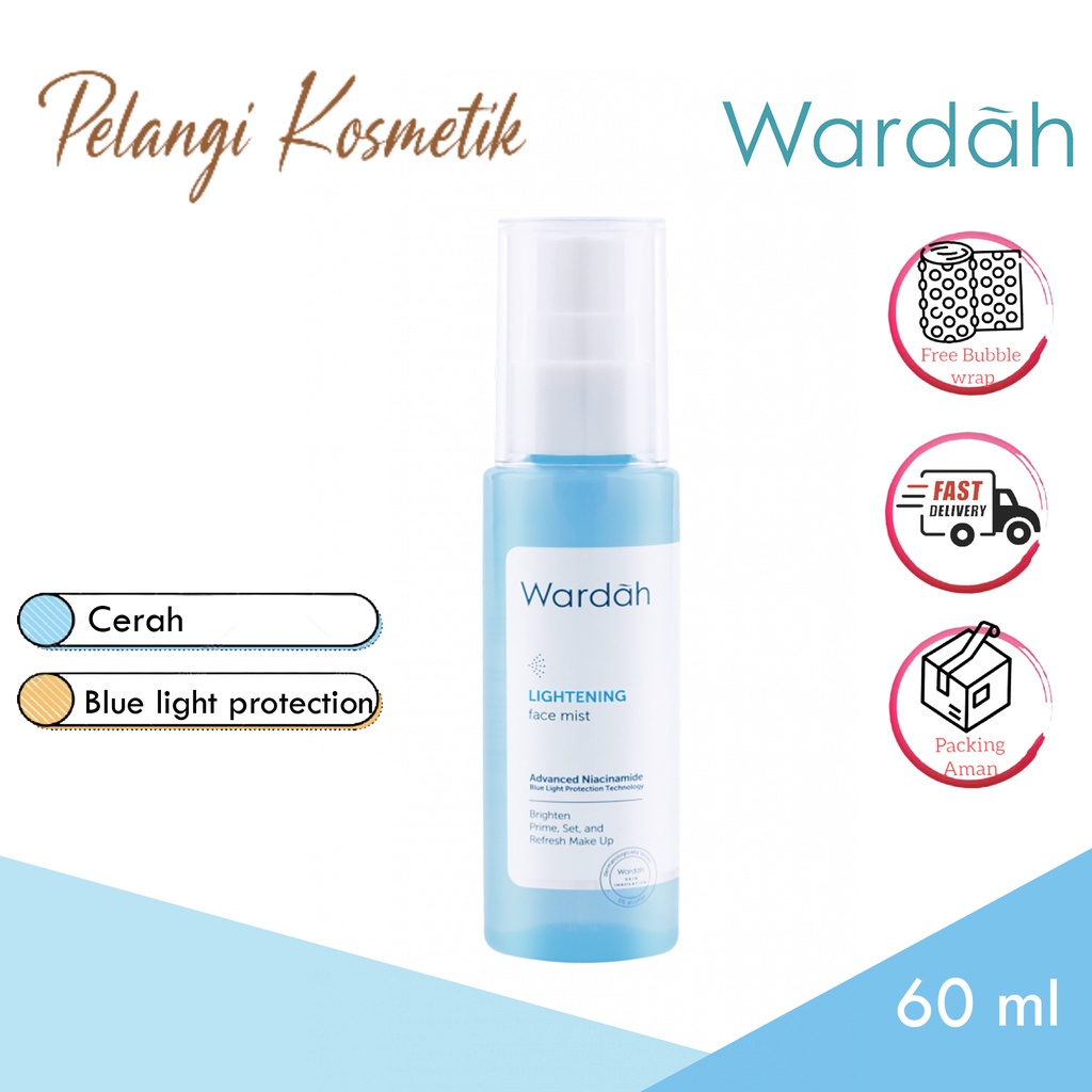 Jual Wardah Lightening Face Mist 60 ml Face Mist Shopee Indonesia