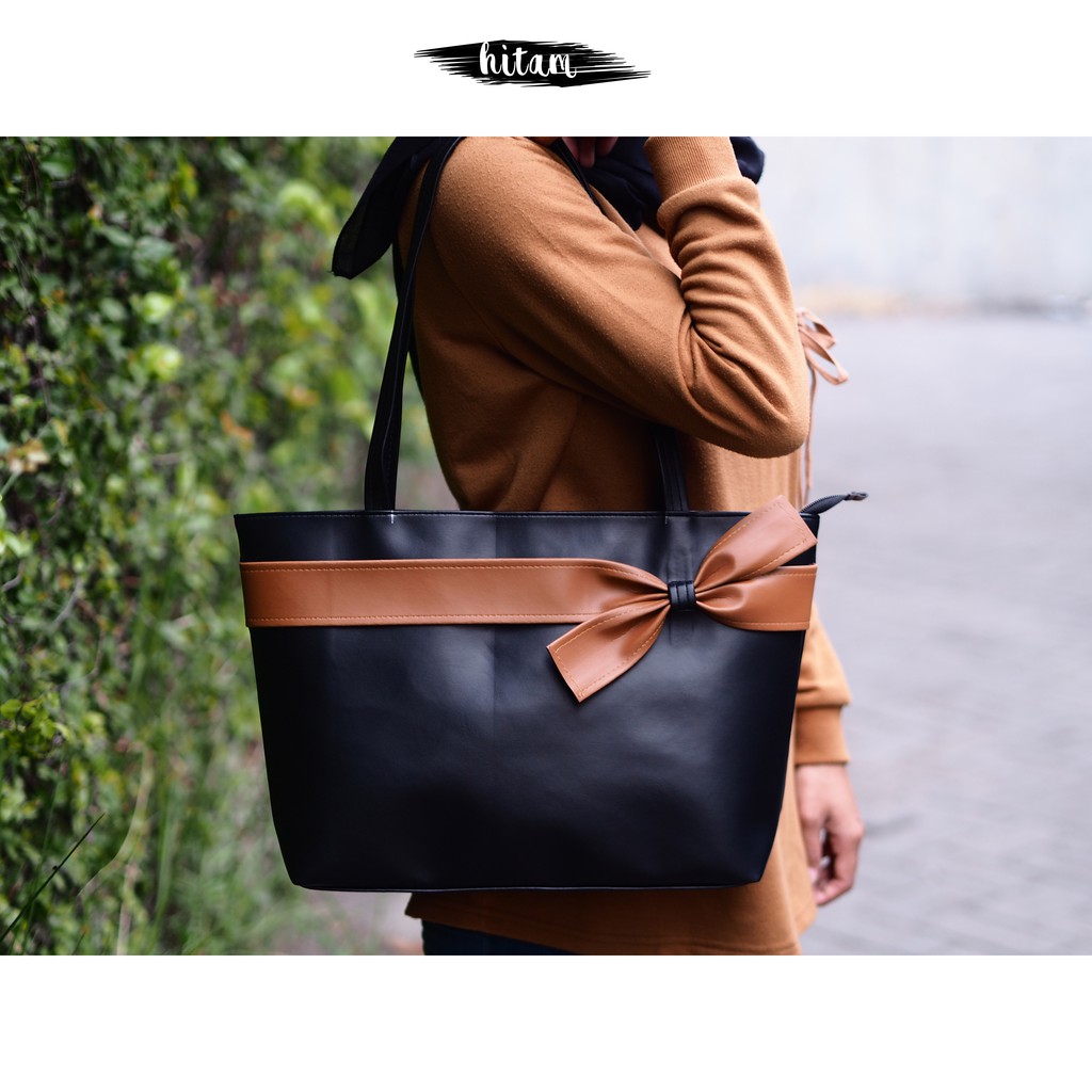 Totebag wanita Candy Pita Samping Shopee Indonesia