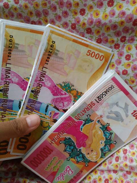 Jual Uang Mainan Anak Kecil Naruto Dan Barbie Murah Promo Diskon Jual Rugi Second Money Monopoli | Shopee Indonesia