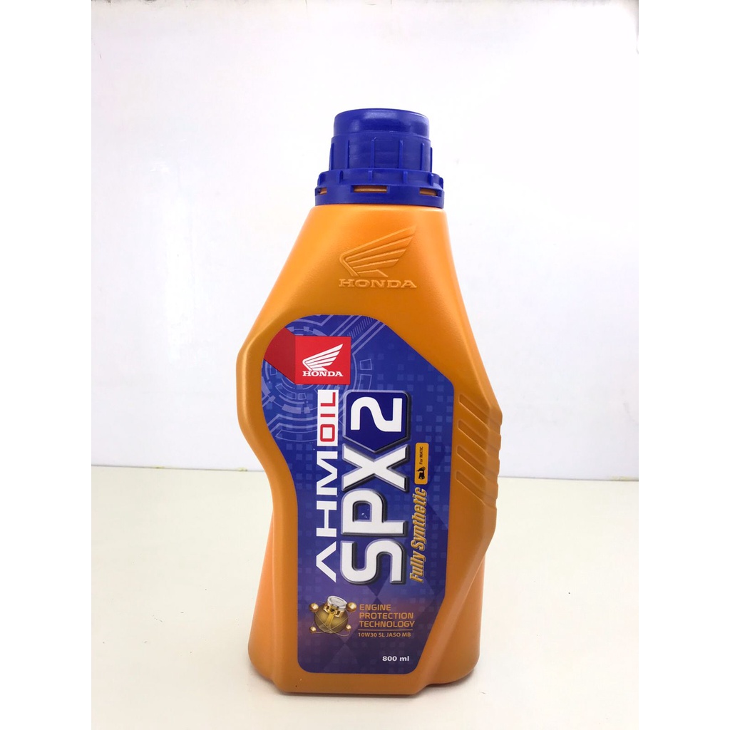 Jual Oli Motor Honda AHM Oil SPX2 10W 30 SI 800 ml Shopee Indonesia