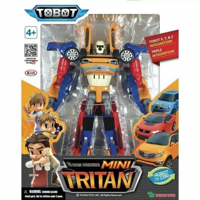 Jual Mainan Anak Laki-Laki Robot Tobot Tritan 3In1 | Shopee Indonesia