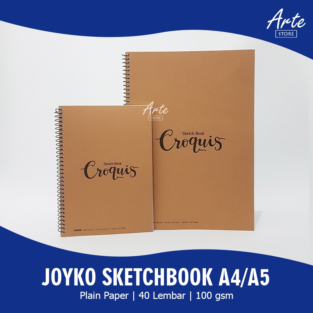 Jual Buku Sketsa Joyko Sketchbook A4 / A5 Shopee Indonesia