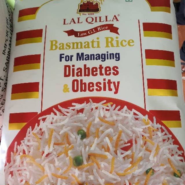 Jual Beras Basmati Rice Lalqilla Lal Qilla Diabetes Obesitas Diet 5 kg