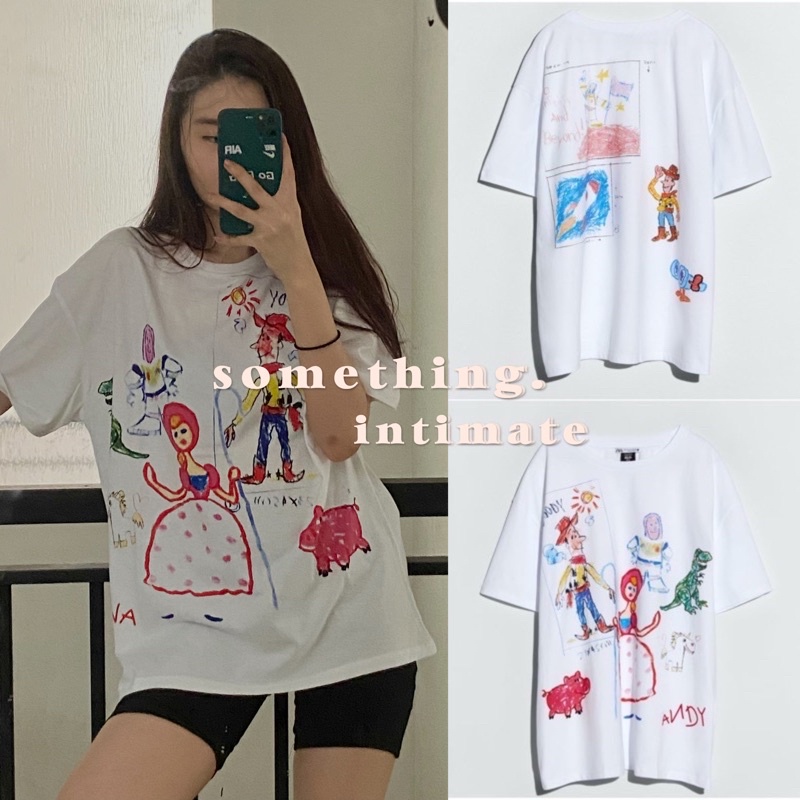 Jual 1 ZARA Toy Story Baby Yoda Oversized Tee Mandalorian Baggy