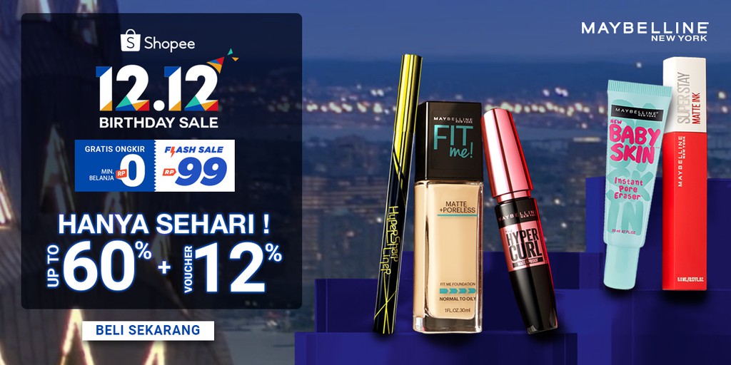 Toko Online Maybelline Indonesia Official Store Shopee
