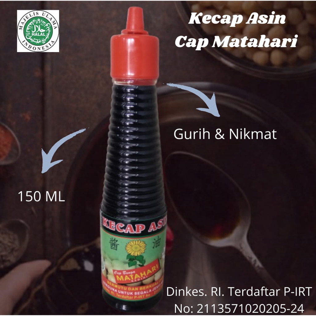 Jual Kecap Asin Cap Matahari Shopee Indonesia