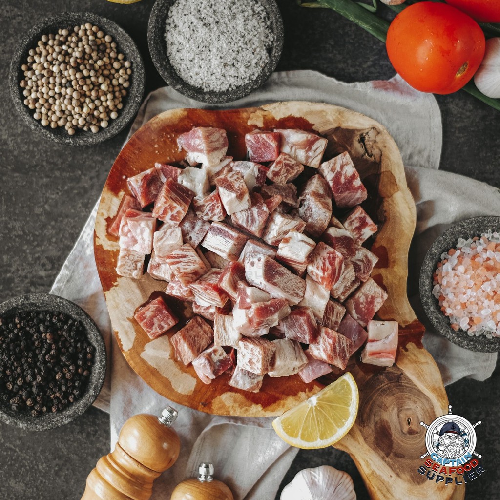 Saikoro Beef Wagyu Meltique Cubes Premium 500 gram Shopee Indonesia