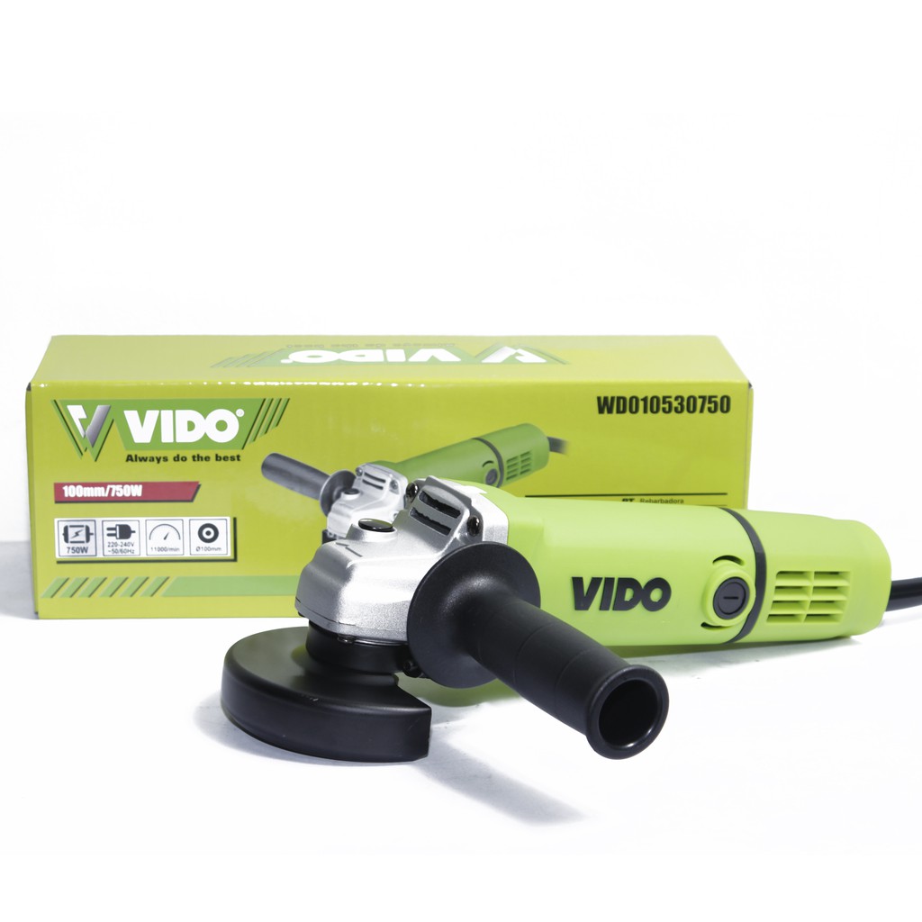 Mesin Gerinda Gurinda Tangan Angle Grinder VIDO By BUTET Sekelas GWS 6100 Plus 1pc Grinding