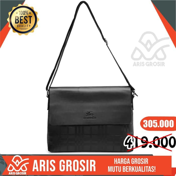 Tas Selempang Laptop Kulit Pria (BURBERRY) X22 Shopee Indonesia