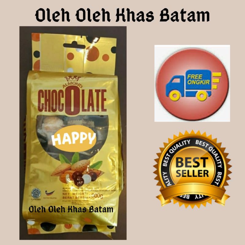 Jual Oleh Oleh Khas Batam Coklat Impor Almond Assortment Chocolate | Shopee Indonesia