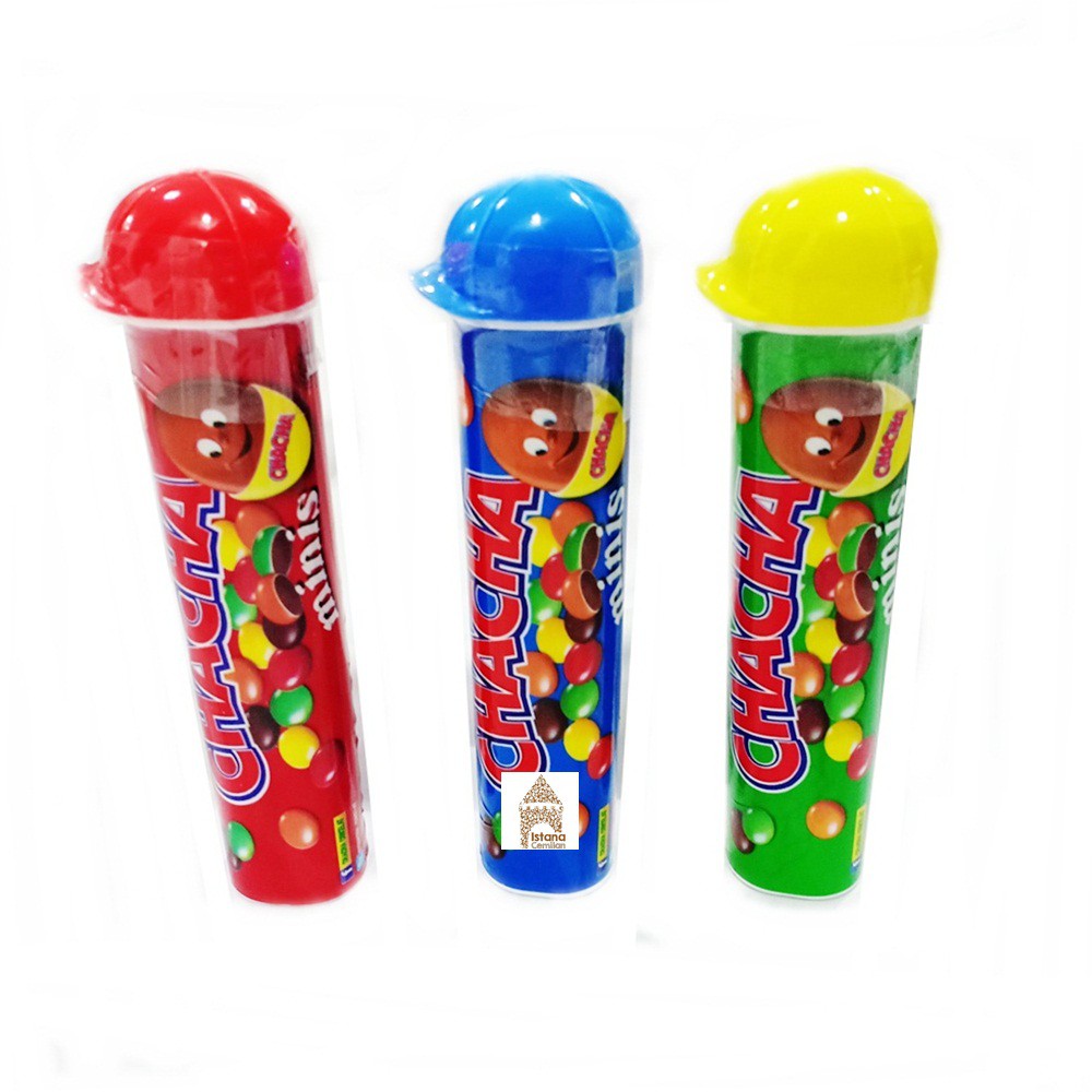 Jual Delfi Cha Cha Minis Tube / Cokelat Chacha Mini | Shopee Indonesia