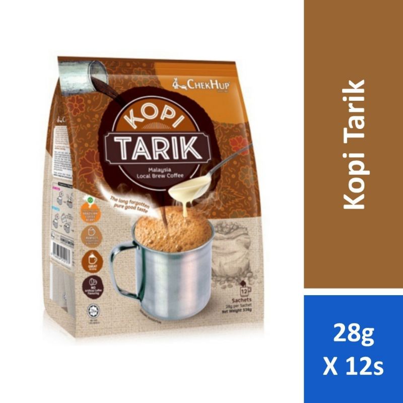 Jual CHEK HUP Kopi Tarik Malaysia (28g x 12 sachet) Shopee Indonesia