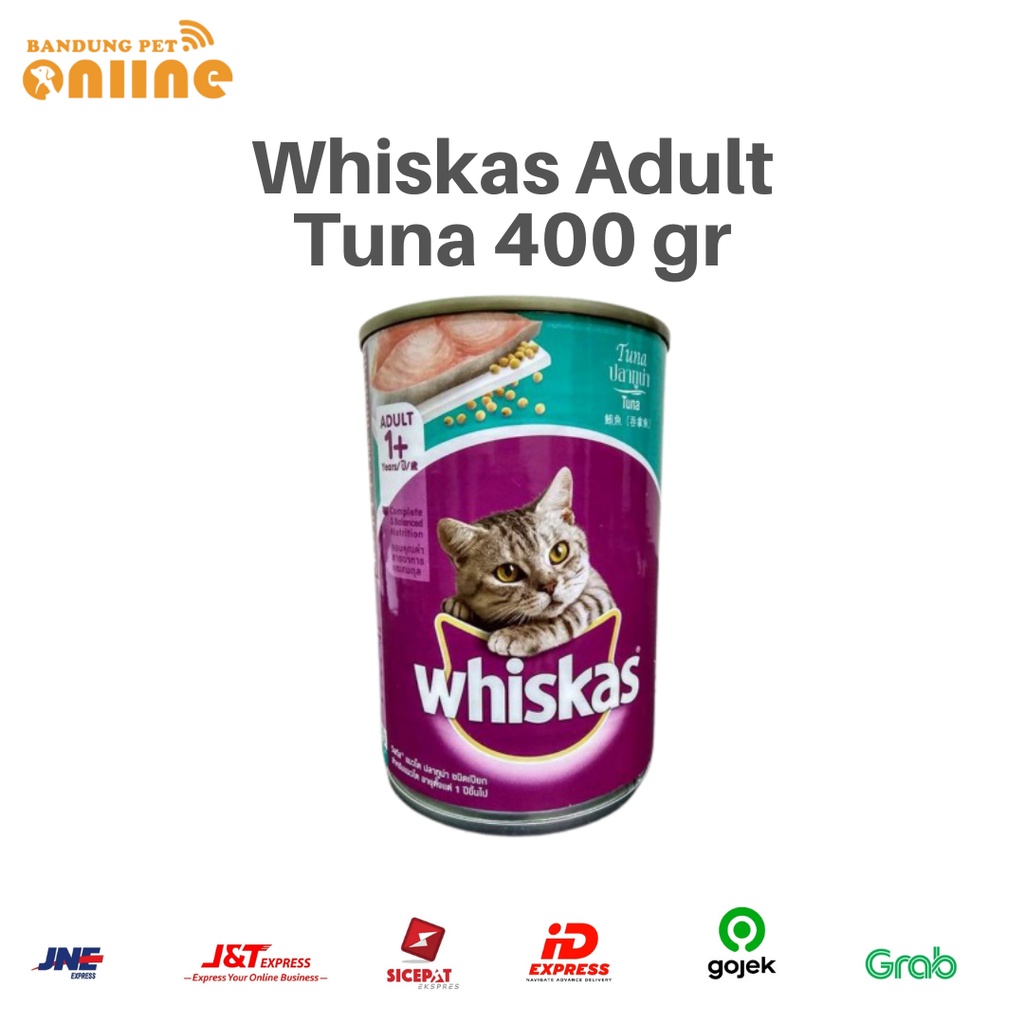 Jual Whiskas Kaleng Adult 400 gr Wet Food Makanan Kucing 400gr Shopee