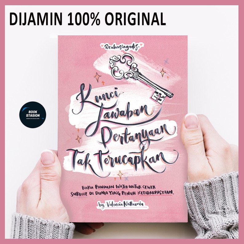 ADA STIKER KEREN Kunci Jawaban Pertanyaan Tak Terucapkan Valencia Nathania  Original Isi Full Colour | Shopee Indonesia