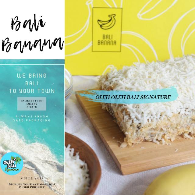 Bali Banana Cake Original / Chocolate / Cheese / Blueberry / Nutty