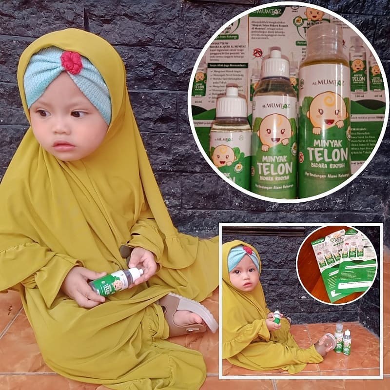 Minyak Telon Bayi dan Anak anti nyamuk dari herbal daun bidara bisa